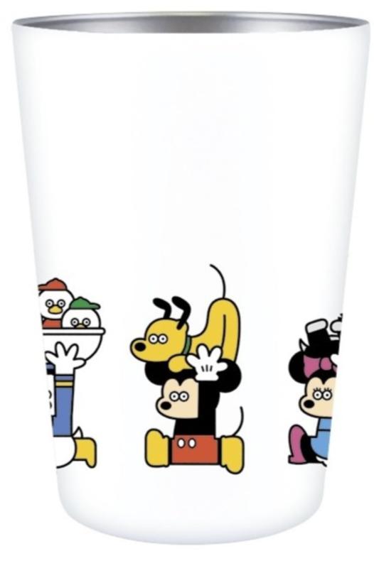 오니시 켄 제판 DISNEY 스테인레스 스탬블러 WHITE SEIJIMATSUMOTO WDL-2004