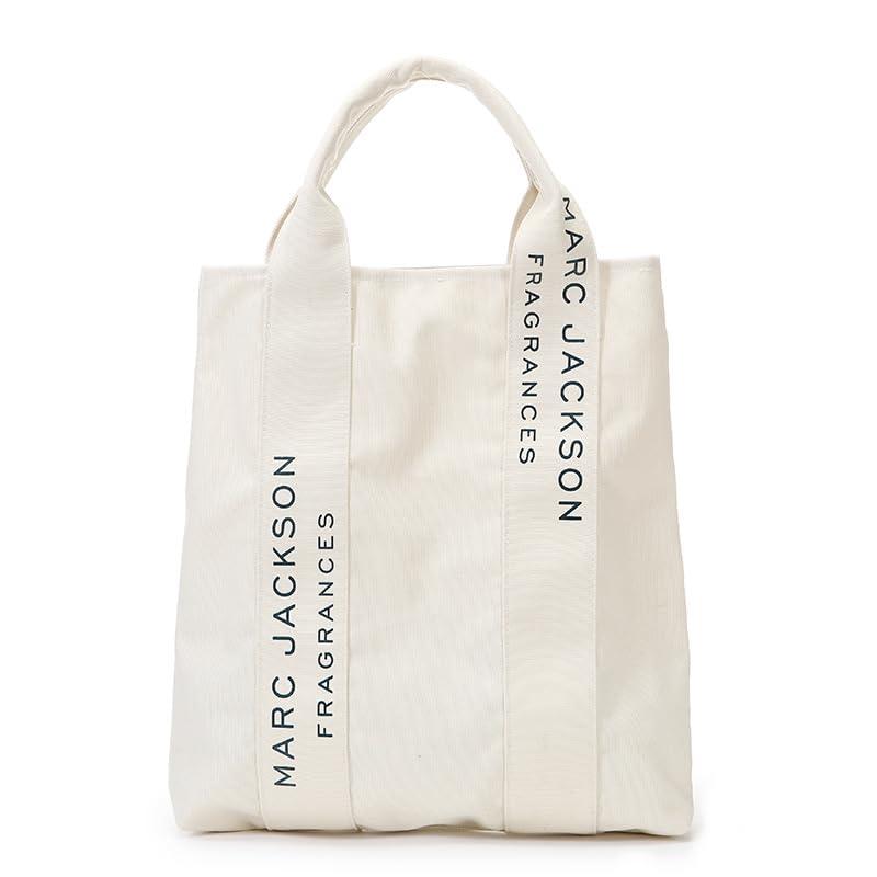 [M ONE PLAY] トートバッグ 大容量 シンプル 軽量 ズックカバン 肩掛けバッグ エコバッグ 買い物 マザーバッグ