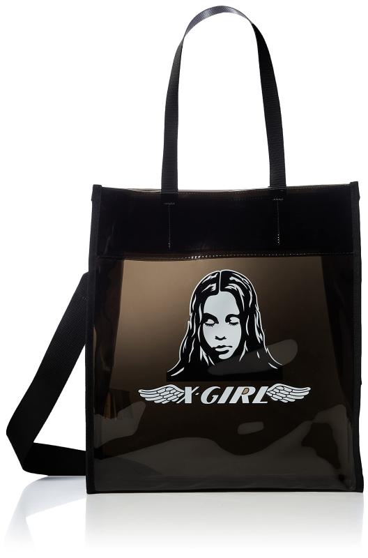 [エックスガール] トートバッグ ANGEL FACE BIG TOTE BAG レディース BEIGE Free Size