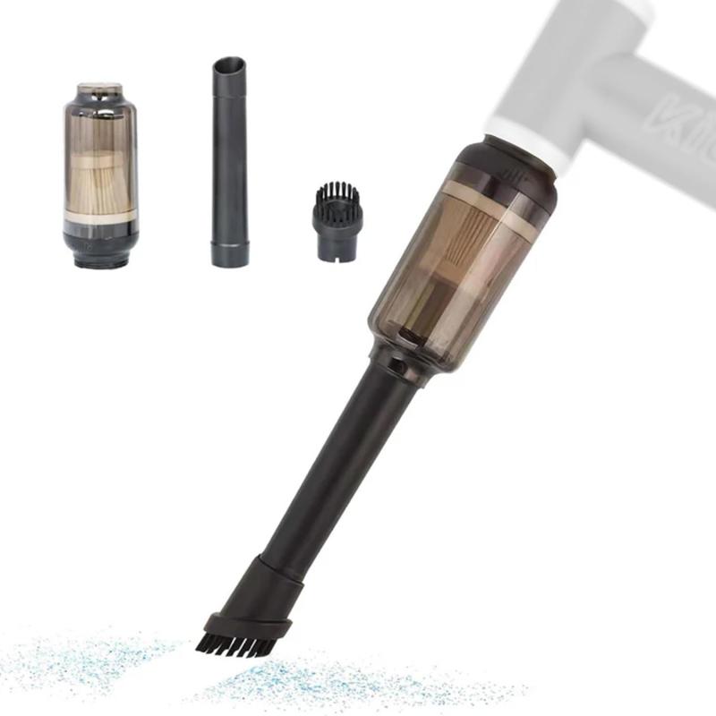 FeiyuTech KiCA Jet Fan 2/2S 専用バキュームノズル [ フィルター＆ブラシ付 簡単着脱 小型掃除機化可能 ABS ポリカーボネート製 多用途 PC掃除 キーボード 車内 エアコン 洗車 アウトドア パーツ ] KC0