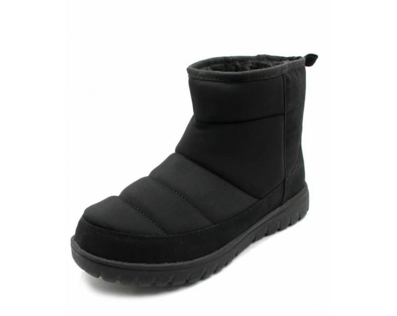 North Date(ノースデート) メンズ 防水ナイロンスショートノーブーツスノーブーツ