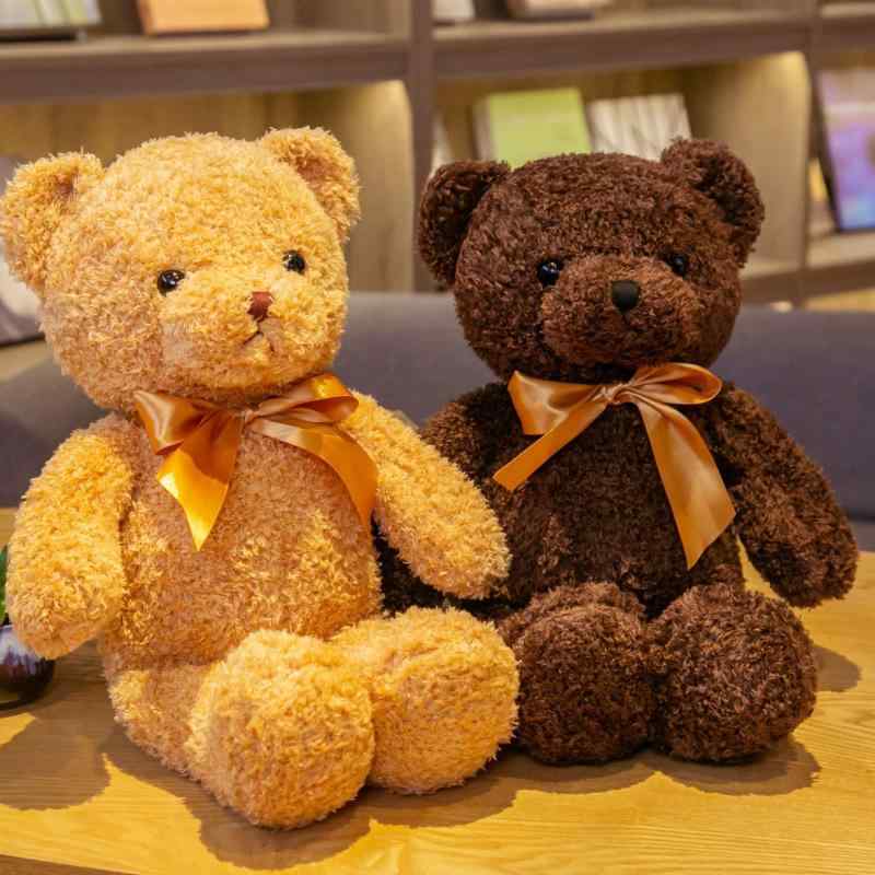 ぬいぐるみ 抱き枕 テディベア クマ 人形 おもちゃ 玩具 雑貨 インテリア 置物 くま クマちゃん セーター ベア もちもち 柔らかい もこもこ 短毛絨 かわいい 浅棕 深棕 白 ギフト プレゼント