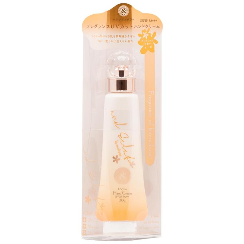 アンドエクラ UVカットハンドクリームキンモクセイの香り30g SPF25PA+++