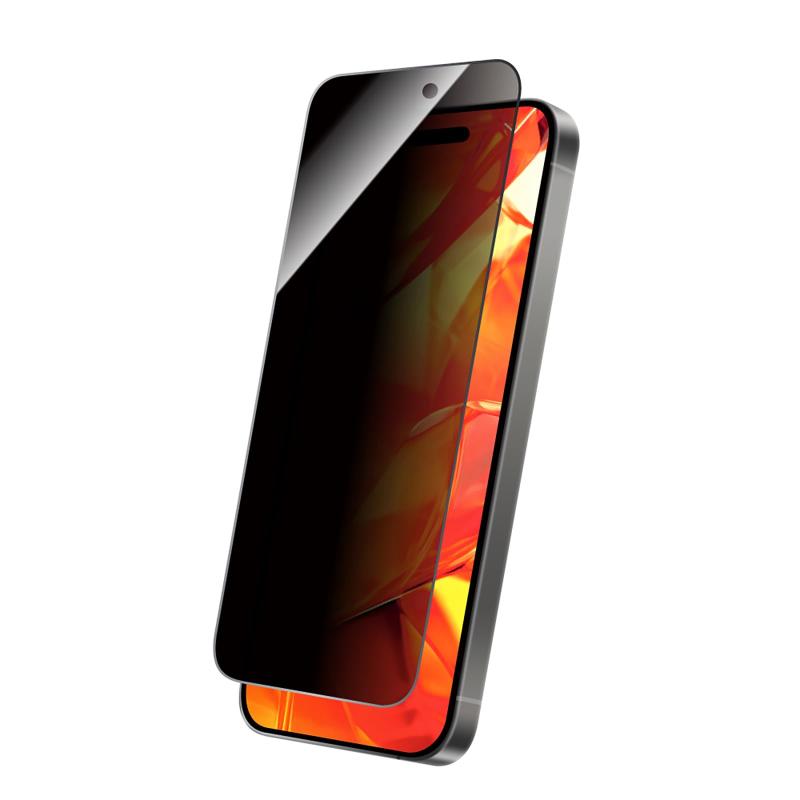 LEPLUS ルプラス iPhone 16 Plus ガラスフィルム「GLASS PREMIUM FILM Lite」 覗き見防止180° LN-IA24FGLN(2.0)