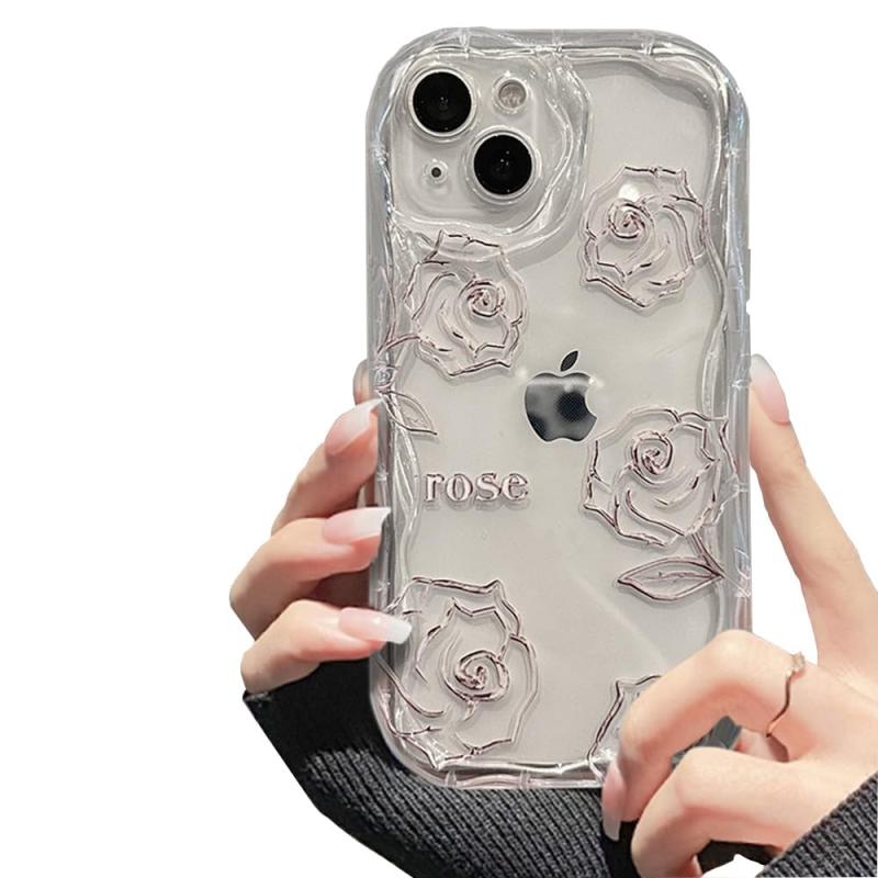 乐天商城 - LUCKCOF ケース For iPhone 15 iPhone 14 iPhone 13 iPhone12 iPhone11 TPUカバー 衝撃吸収 落下防止 專用スマホ ケース カバー 薄型 黄ばみにくい 花柄のスマホケース レンズ保護 スレ傷防止