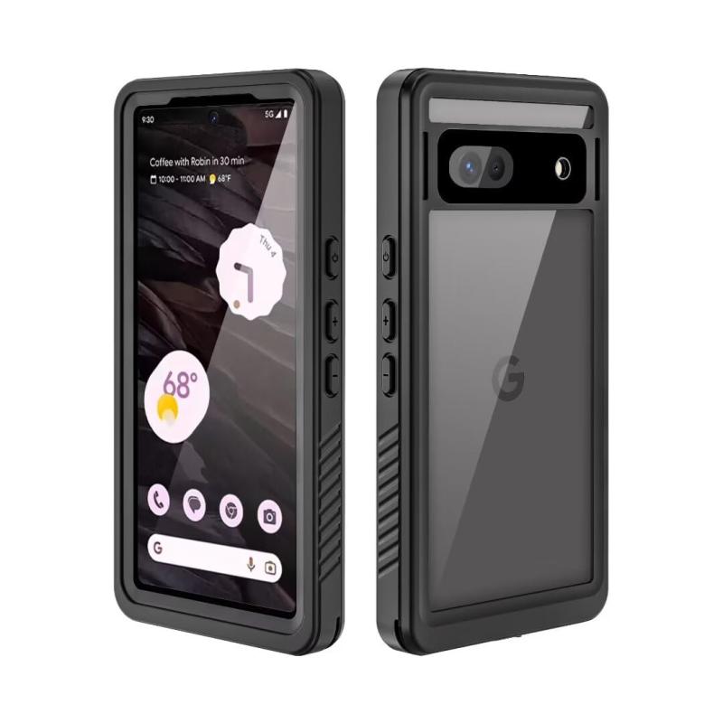 Rakuten - Pixel 10 Pro XL Pixel 9a S25 Edge Ultra iPhone 16e 17 Pro Max Air ケース 完全防水 全面カバー ストラップ付き クリア 透明 アイフォン16e 防水ケース 耐衝撃 全面保護 アウトドア