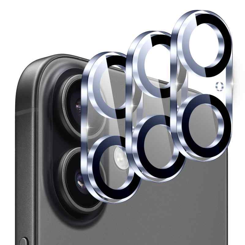 Suoman（3枚）for iPhone 17カメラレンズ保護カバー