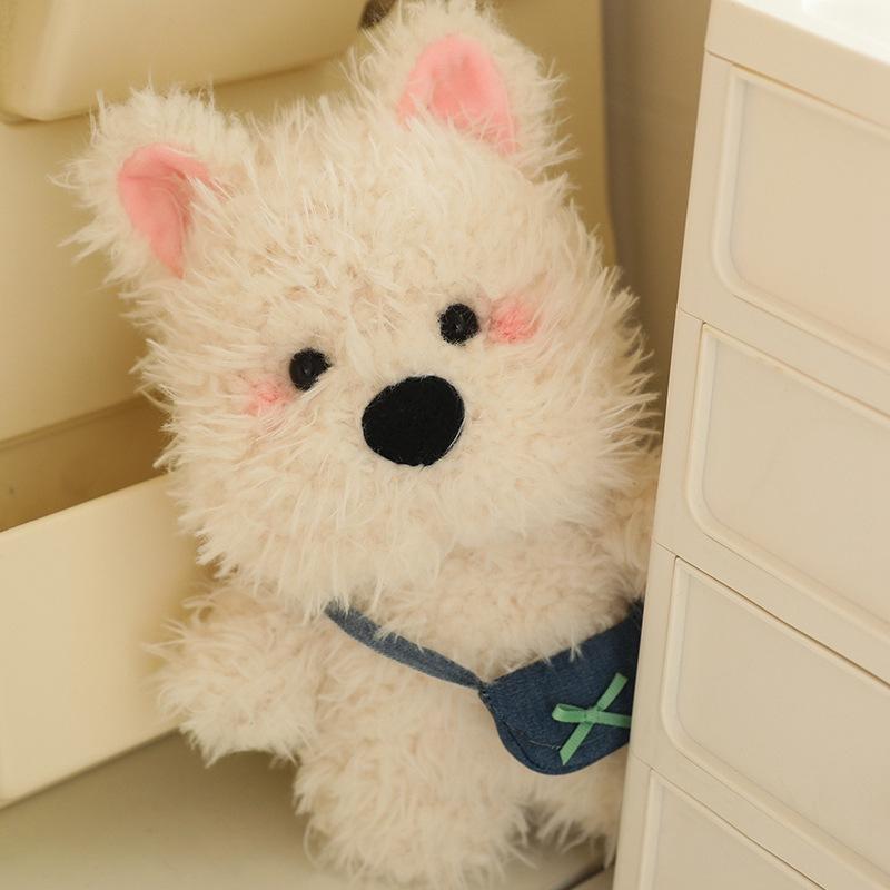 ぬいぐるみ 玩具 おもちゃ キッズ 子供 男の子 女の子 犬 イヌ 西高地 ホワイトテリア ドッグ 西高地風 いぬ かわいい ギフト 贈り物 プレゼント インテリア 超柔らかい 短毛起毛 短毛 パイル地 PP綿 35cm 45cm 背パック付き バックパ