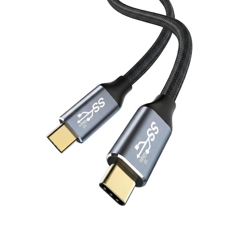 USB C �����֥� Type-C �����֥� PD�б� 100W��®���� USB 3.2 Gen2ɸ�� 10Gbps�ǡ���ž�� �ʥ������Ԥ� �ѥ����󡢥��֥��...