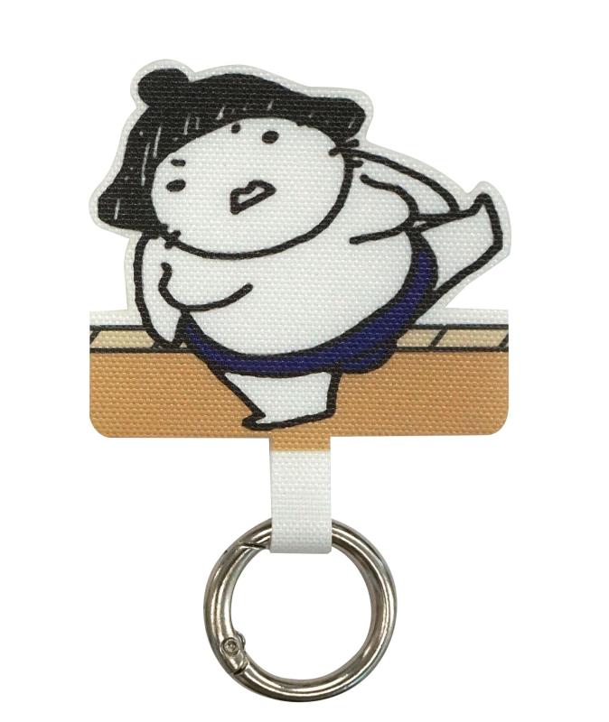 ストラップホルダー ストラップ止めパーツ 単品 お相撲さん