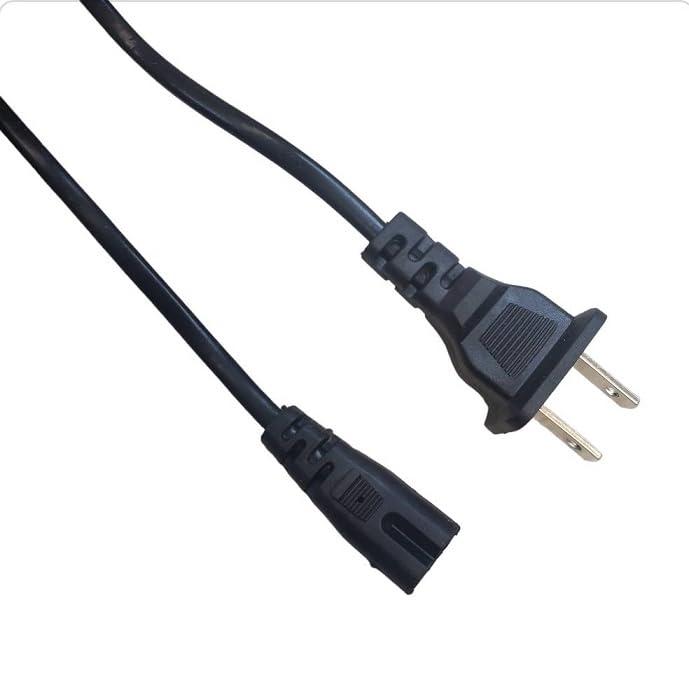 AC電源ケーブル メガネ型コネクター プラグ ACコンセント 電源コード 2ピン