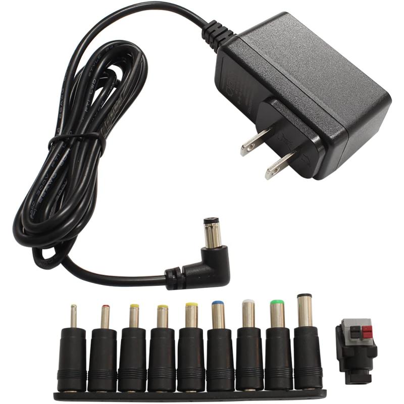 Kaito Denshi(海渡電子) ACアダプター【PSE適合品】変換10種セット 9V 1A 9W スイッチング 電源 DC 直流 L字プラグ RoHS