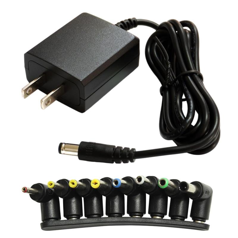 Kaito Denshi(海渡電子) ACアダプター [PSE適合品] 12V 500mA 6W センタープラス プラグ 外径5.5mm 内径2.1mm 汎用 電源 DC 直流 給電 充電 RoHS 8種セット