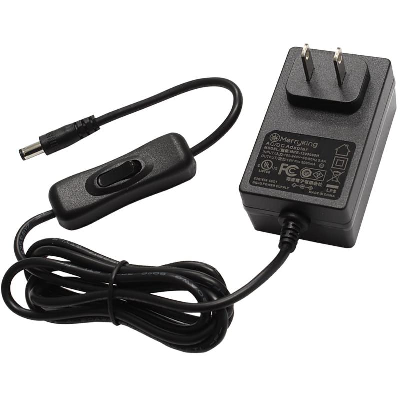 Kaito Denshi(海渡電子) ACアダプター【PSE適合品】12V 3A 36W スイッチ付き スイッチング 電源 DC 直流 RoHS