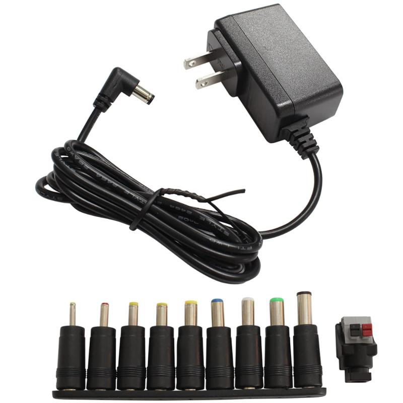 Kaito Denshi(海渡電子) ACアダプター【PSE適合品】変換10種セット 24V 500mA 12W スイッチング 電源 DC 直流 L字プラグ RoHS