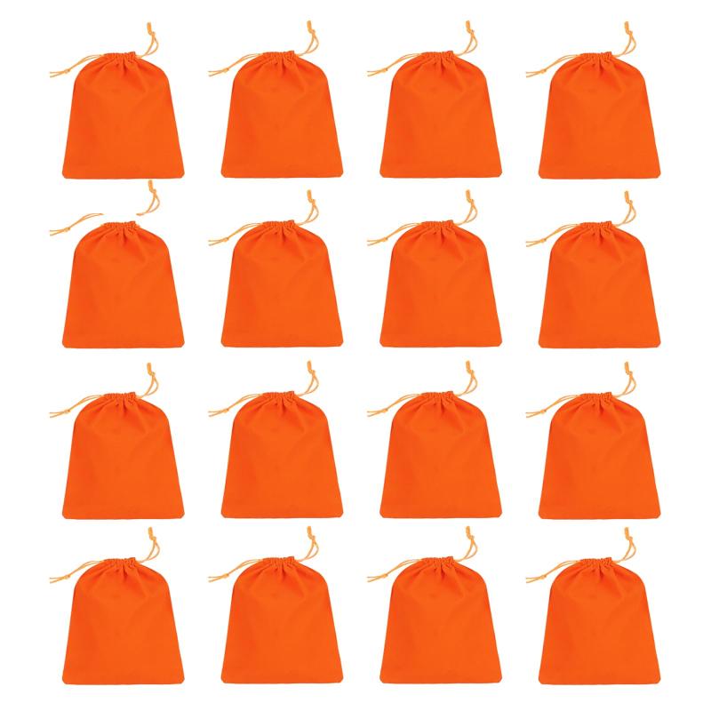 PATIKIL 巾着袋 ベロア アクセサリーポーチ 巾着ギフトバッグ ラッピング袋 小物入れ 収納 誕生日 結婚式 クリスマス プレゼント用