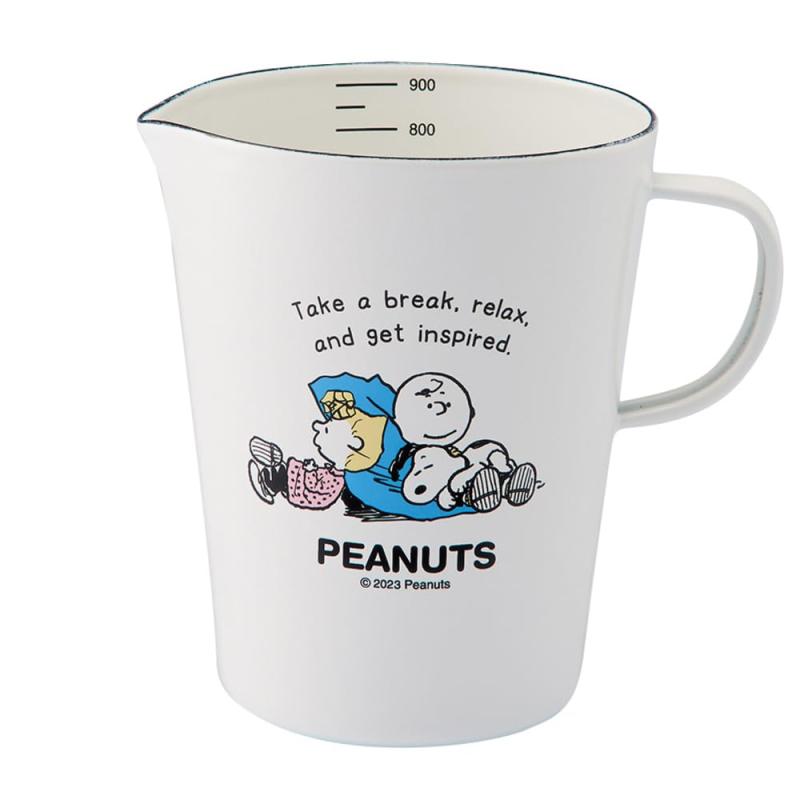 乐天商城 - PEANUTS ホーロー メジャーカップL
