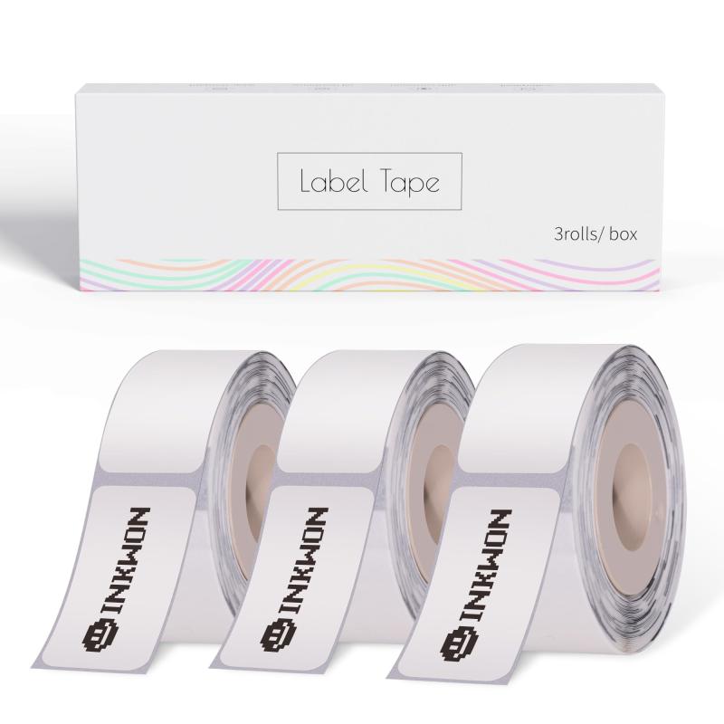 D110/D11s防水ラベルテープ 自己粘着式ラベルで、整理管理、子ども用学用品、家庭での使用に最適です