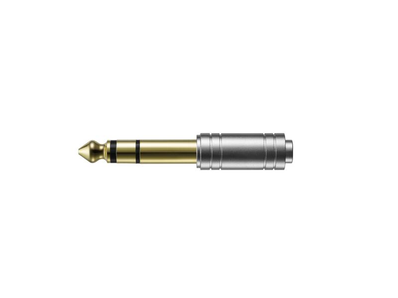 オーディオテクニカ イヤホン 変換プラグ 3.5mm ステレオミニ - 6.3mm ステレオ標準 AT3C1Sa