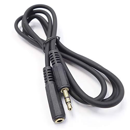 ステレオミニプラグ3.5φ 金メッキ 延長ケーブル 1m