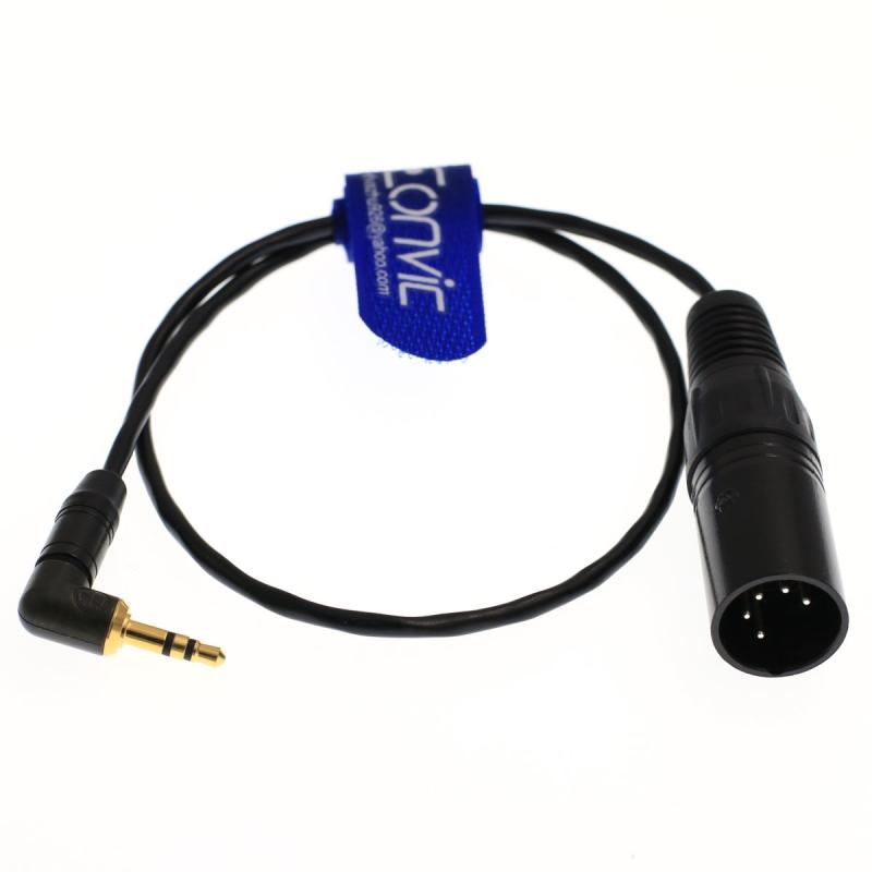 乐天商城 - Eonvic 5ピン XLR オスプラグ - 3.5mm ステレオジャック ARRI XT オーディオケーブル 0.5m