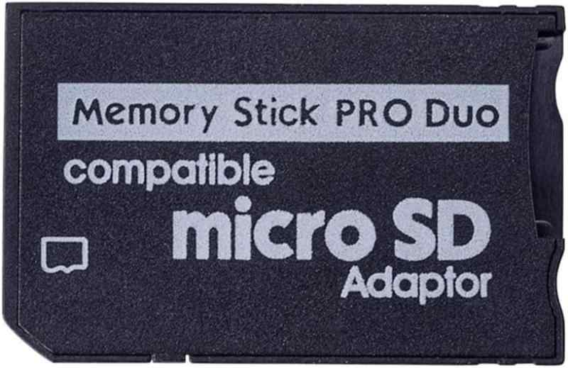 willatram microSD → メモリースティック Pro Duo 変換アダプタ 32GB対応 バルク品Micro-SD to Memory Stick Pro Duo TF to MS Adapter