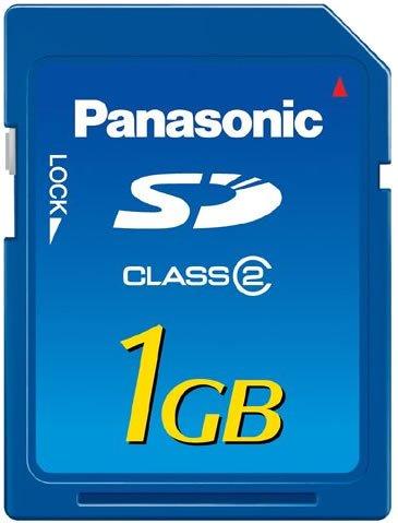 パナソニック SDメモリーカード1GB RP-SDR01GJ1A