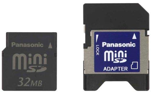 Rakuten - パナソニック ミニSDメモリーカード32MB RP-SS032BJ1K