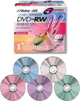 Victor DVD-RW(forVIDEO)インクジェットカ�