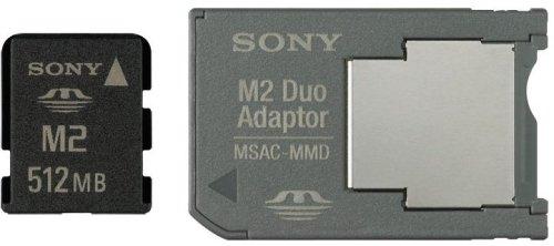 SONY メモリースティックマイクロ （M2） 512MB MS-A512D規格:メモリースティック マイクロスピードクラス:非対応UHSスピードクラス:非対応