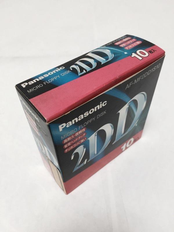 Floppy Disk Media - Panasonic 3.5インチ ワープロ用フロッピーディスク 10枚パック AF-2DD1S10
