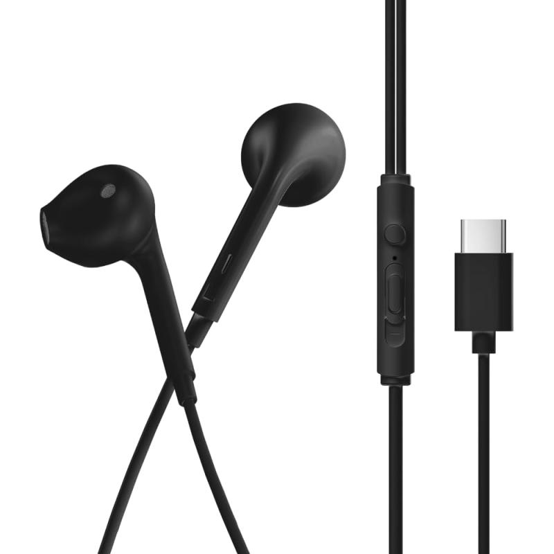 ATWO EF3 オープンイヤー 有線イヤホン USB Type-C マイク付き ファッションデザイン 軽量 – スマホ・ノートPC対応