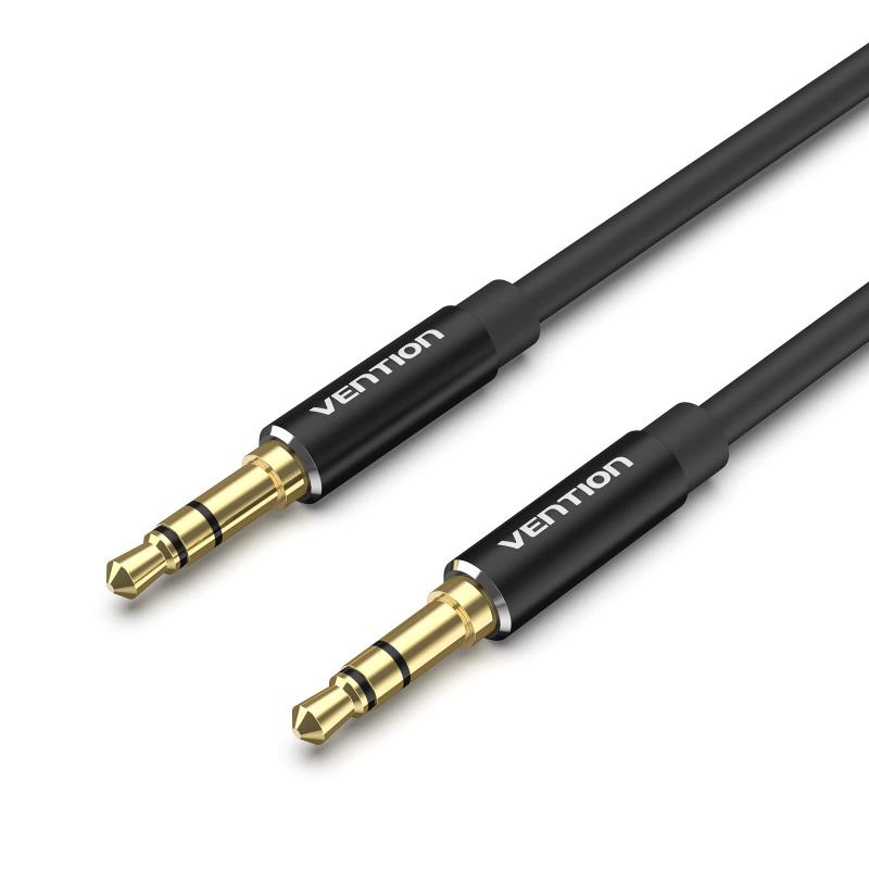 VENTION 3.5mm オス - オス AUX オーディオケーブル オーディオ ミニプラグ アルミ合金タイプ スピーカー、イヤフォン、PCパソコン、ゲーム機、スマホ、タブレット、iPod、iPhone、iPad、Android、MP3