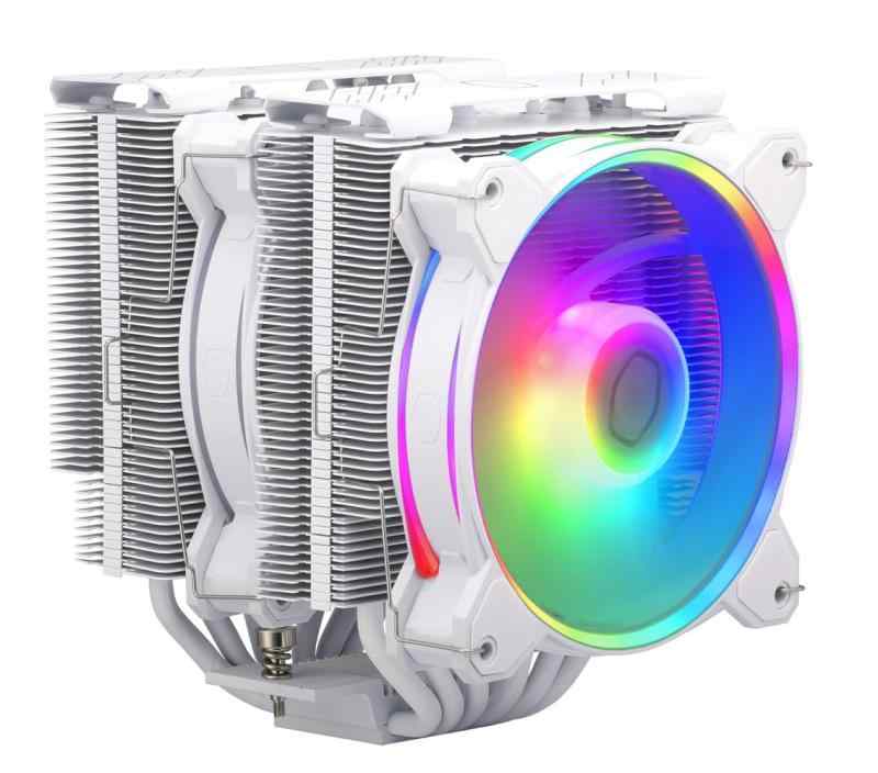Cooler Master Hyper 622 HALO 6本ヒートパイプ デュアルタワー&ファン LGA1700・AM5・AM4対応 空冷CPUクーラー