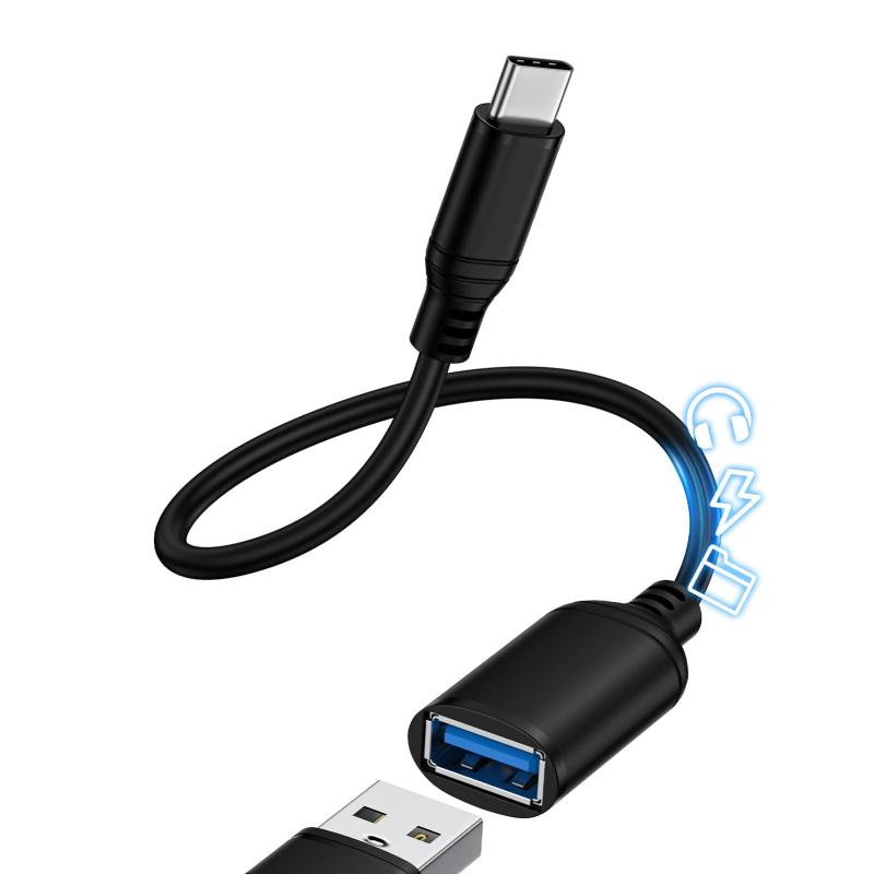 USB 変換アダプタ Type-C USB カメラアダプタ OTG変換ケーブル USB3.0 高速伝送 双方向 データ転送