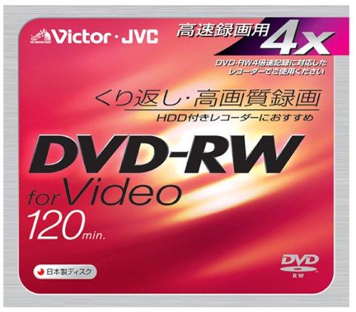 Victor DVD-RWディスク(forVIDEO)ゴールド�