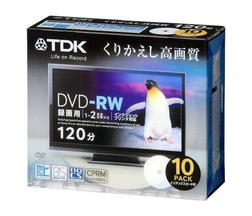 TDK 録画用DVD-RW デジタル放送録画対�
