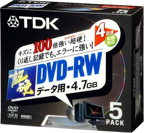 TDK 超硬DVD-RWデータ用 2-4倍速対応ガ�