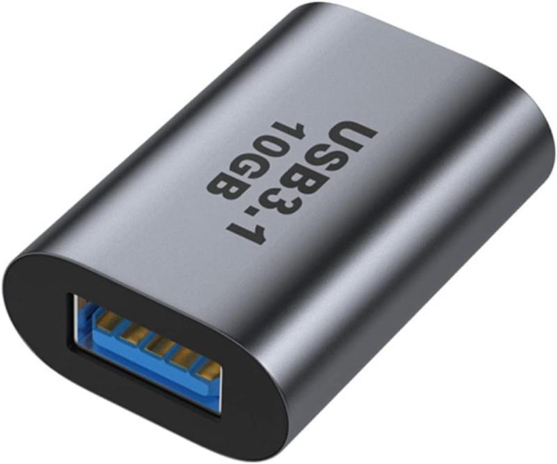 USB C to USB 3.1 変換アダプタ Parishop (Type C メス - USB A 3.1 メス) 最大10Gbps高速データ転送 OTG 延長アダプタ MacBook Pro/MacBook Air/iPad Pro その他 USB