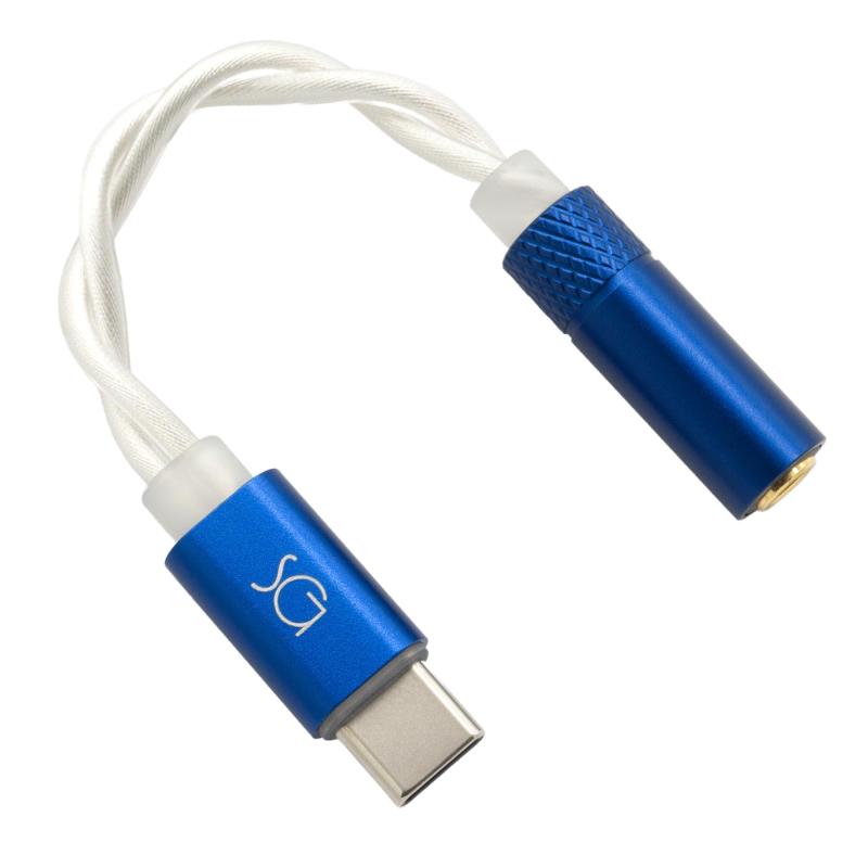 SoundsGood Brigit USB Type-C オーディオアダプタ イヤホンジャック 3.5mm 4.4mm 32bit 384kHz CX31993 ヘッドホンアンプ DAC USB-C タイプC アンプ