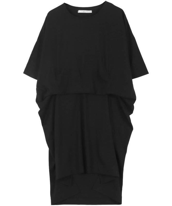 [神戸レタス] スリット入りアレンジカットソーワンピース [E2853]