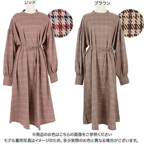 [神戸レタス] ボリュームスリーブAラインワンピース [E2949]