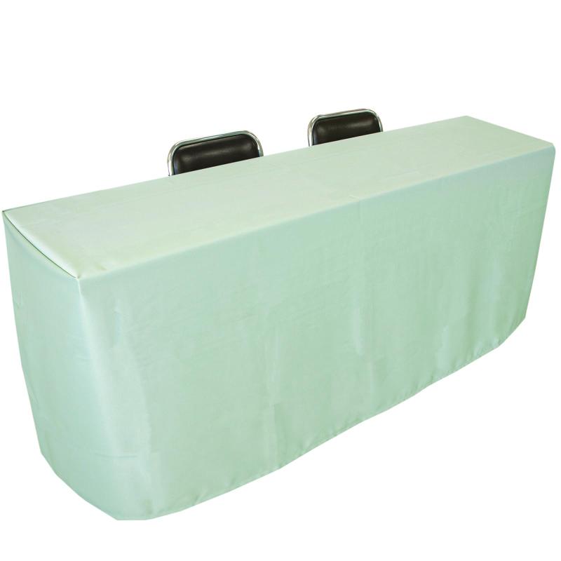 樂天商城 - 【セット品】 テーブルクロス 長机用 【2枚セット】 (ボックス型用 / 145×320cm) 防炎加工 (日本製) 無地 会議テーブル (イベントや展示会にも) 日本製