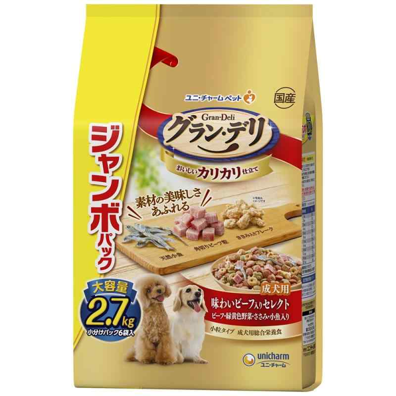 グラン・デリカリカリ仕立て 成犬用 味わいビーフ入りセレクト