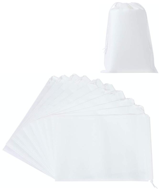 Chocople 収納袋 巾着 不織布 収納 10枚入り ラッピング 収納 袋