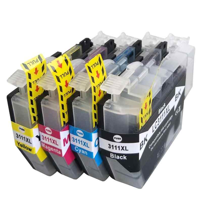 【Amazon】 LC3111-4PK 4色セット 計4本 ブラザー用 互換インク LC3111 互換品 対応機種：DCP-/J982N-B/J982N-W/J978N-B/J978N-W/J973N-B/J973N-W/J987N-W/J972N/J5
