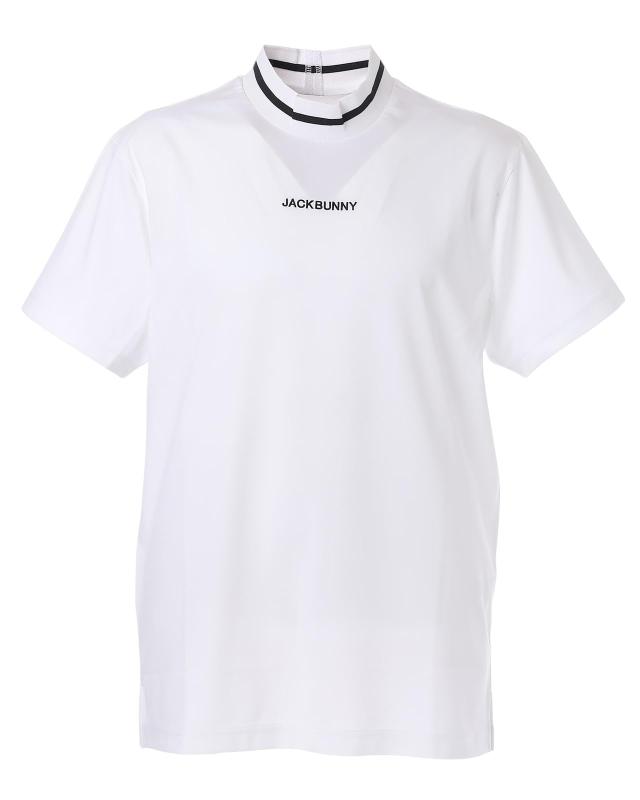 Jack Bunny(ジャックバニー) メンズ 半袖 モックネックシャツ(バックロゴ・ストレッチ) / ゴルフ インナー / 262-5167319メンズメンズ商品