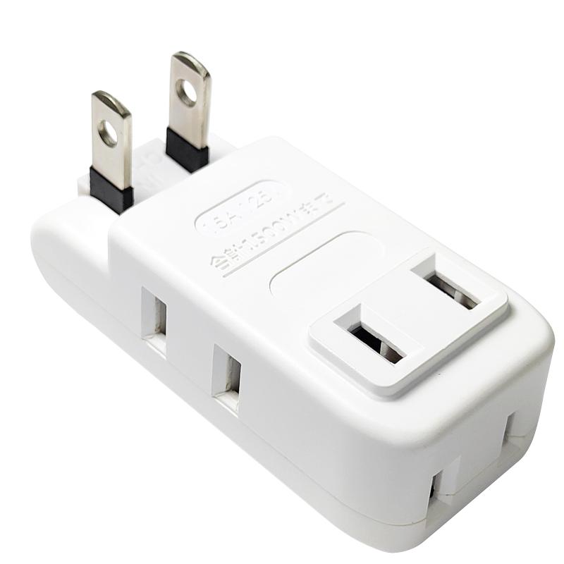 FOLESSAN コンセント タップ 4AC口 蛸足コンセント コンパクト マルチタップ oa タップ 充電タップ 超薄型設計 タコ足配線 180°スイングプラグ 4個口 分岐 トリプルタップ