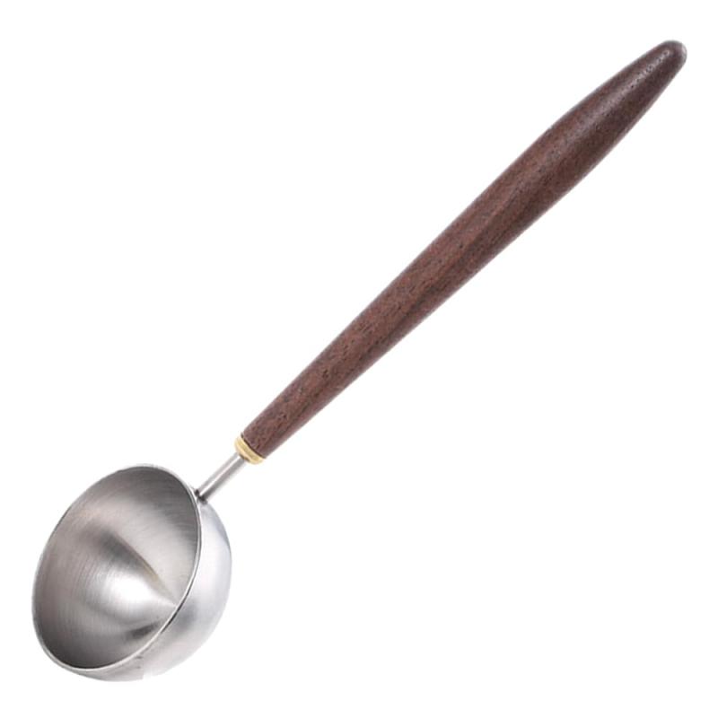 Measuring Spoons - 304ステンレススチール計量スプーンロングハンドルコーヒー計量スプーン調味料スプーンスープスプーンキッチンベーキング用品小麦粉/砂糖/コーヒー/穀物/紅茶/ミルクパウダーなどに適し
