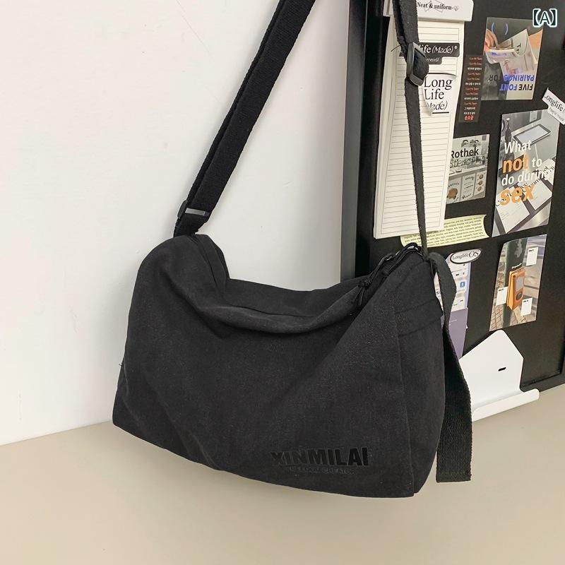 ショルダーバッグ メンズ レディース 男女兼用 帆布 キャンバス トートバッグ カバ...